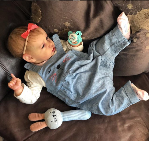  12 '' Lore Realistic süße Reborn Baby Mädchen Puppe - RSDP-Rebornbabypuppen-Rebornbabypuppen.de