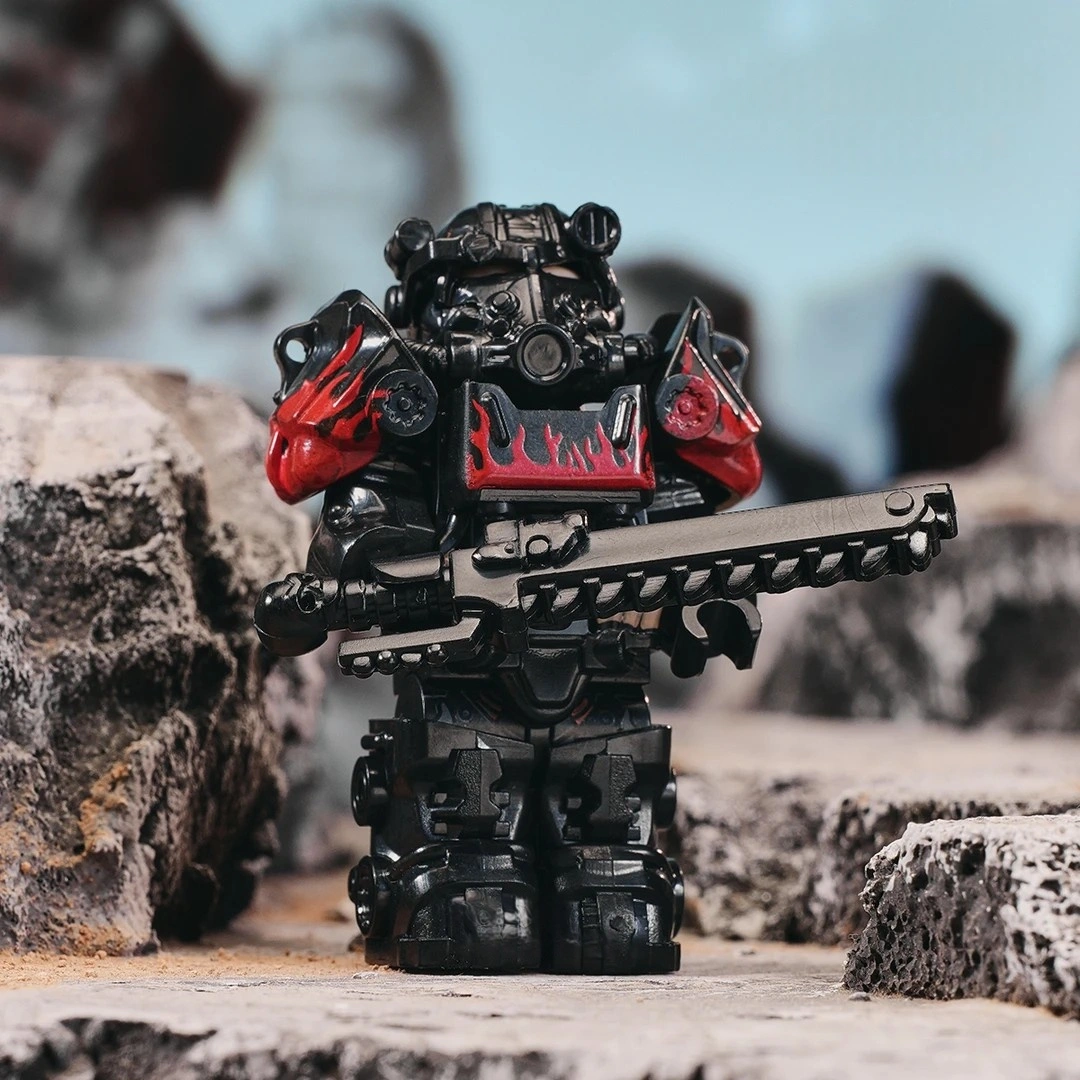 Fallout T-60 Power Armor Minifigure - Premium Wasteland Warrior Collectible
