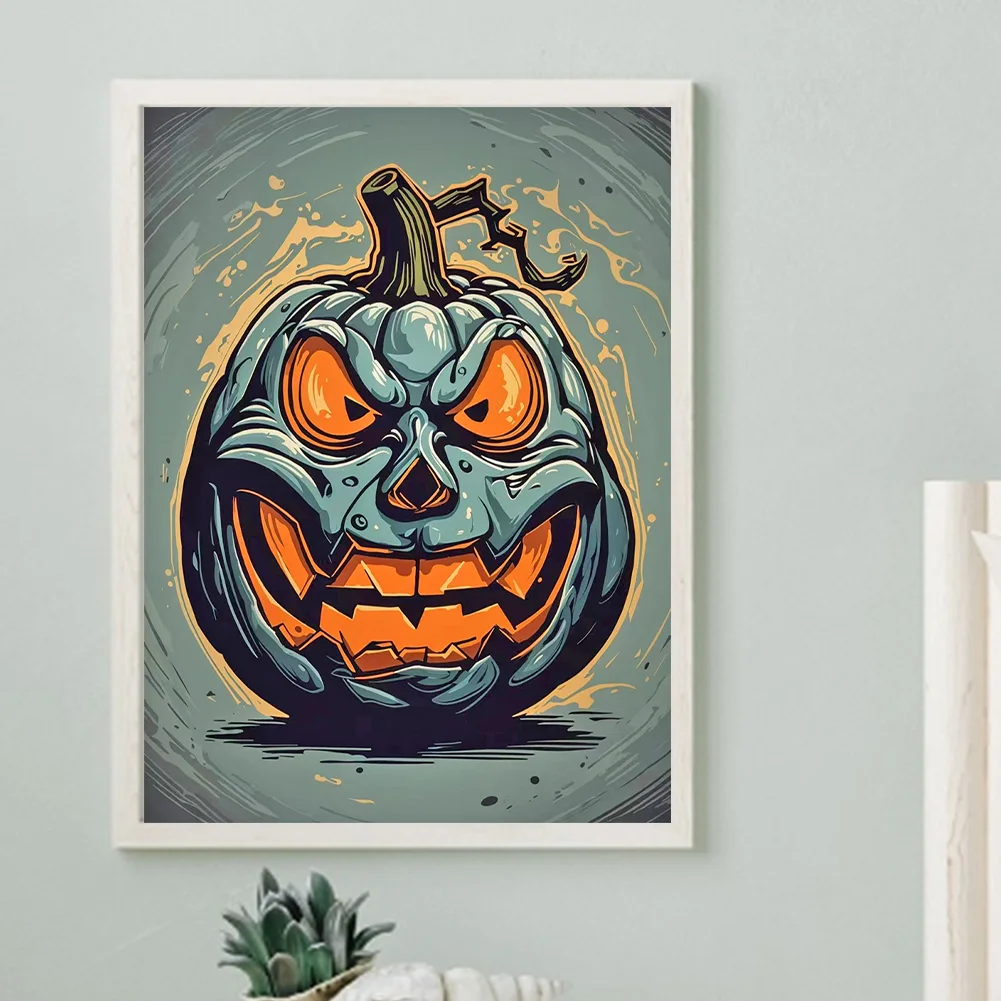 Diamond Painting - Full Round Drill - Pumpkin(Canvas|30*40cm)