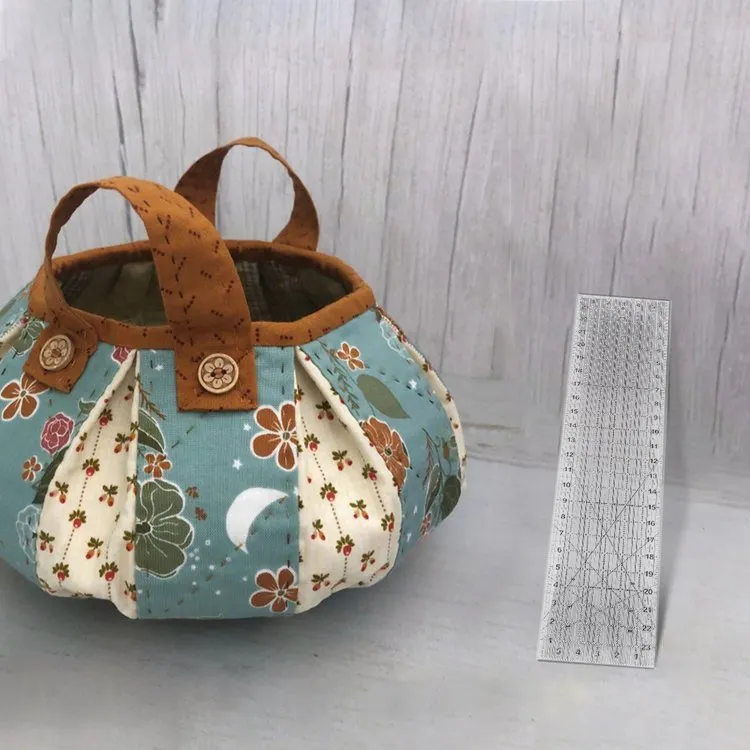 Magic Fabric Bucket Pattern Template