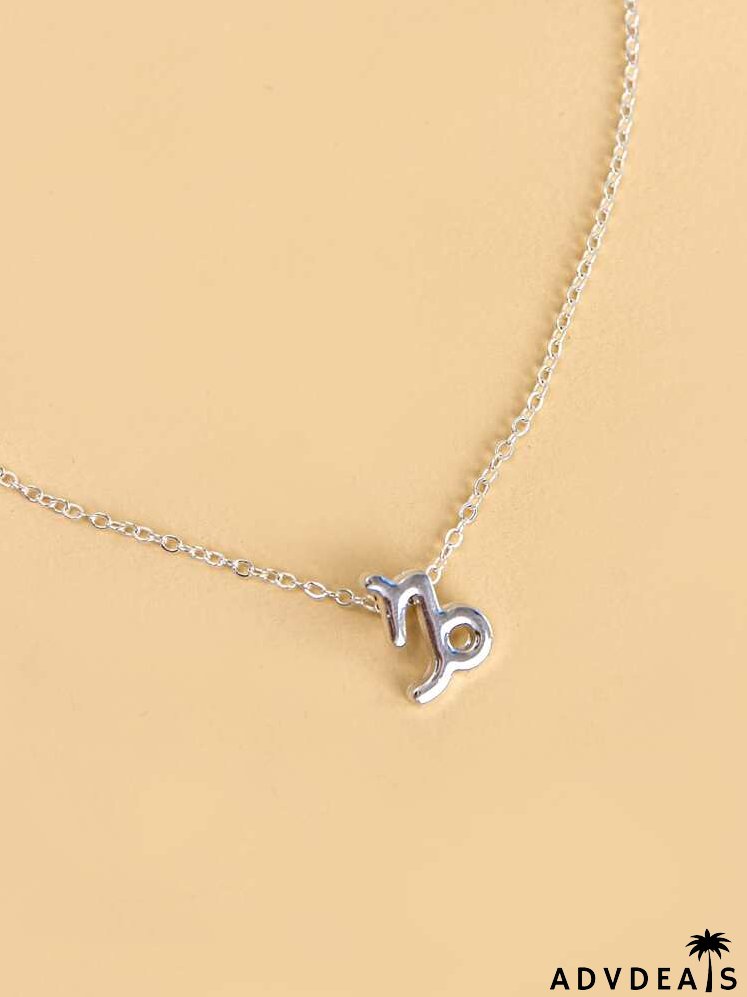 Capricorn Constellation Charm Necklace