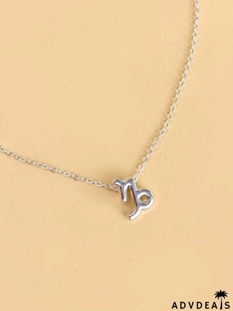 Capricorn Constellation Charm Necklace