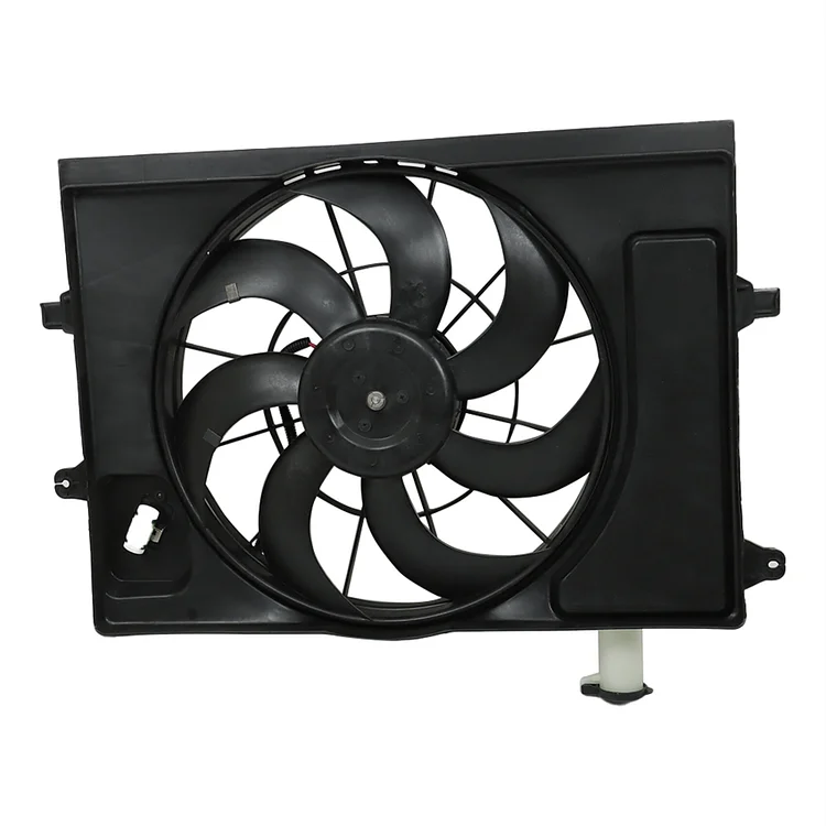 SEBLAFF Radiator Cooling Fan Assembly Single Replacement for 2018-2021 Kona 25380J9200 HY3115162