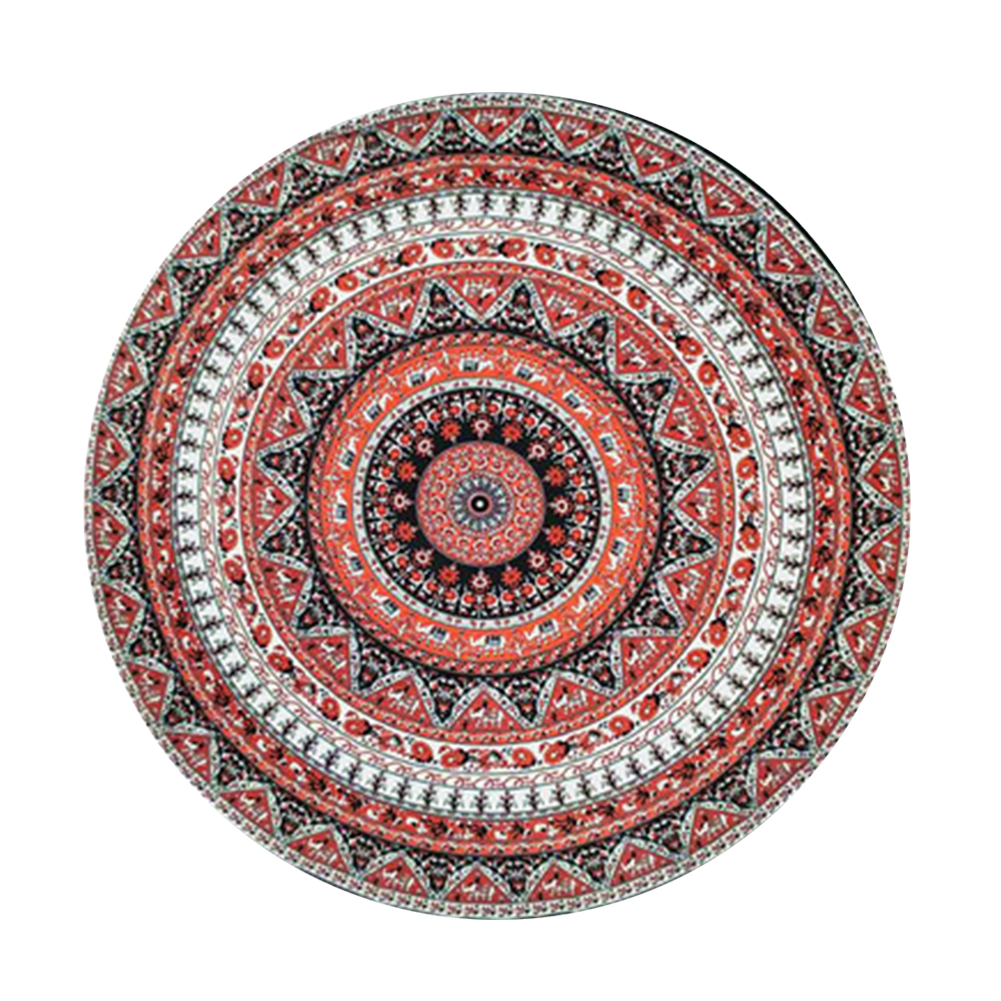 

140 X 140cm Round Mandala Tapestry Wall Hanging Carpet Beach Yoga Mat (3, 501 Original