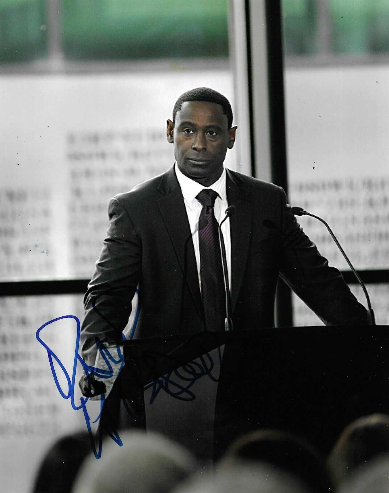 David Harewood Signed Homeland 10x8 Photo Poster painting AFTAL