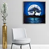 Diamond Painting -DIY Full Square Drill Moon Tree