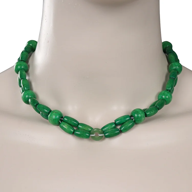Avatar: The Way of Water Jake Sully Green Necklace Cosplay Accessories Halloween Carnival Props