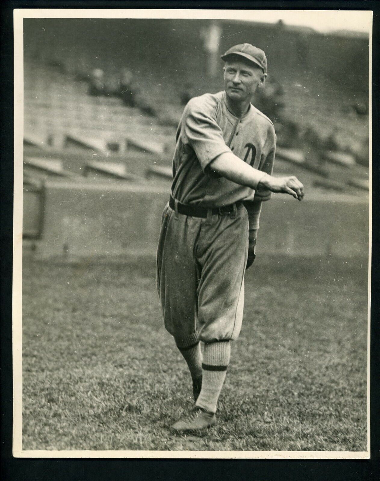 Terry Turner 1919 Charles Conlon Press Original Photo Poster painting Philadelphia Athletics