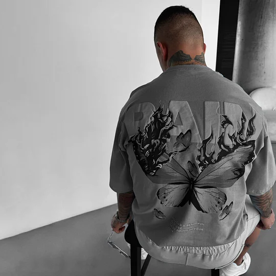 Oversize Pain T-shirt Lixishop 