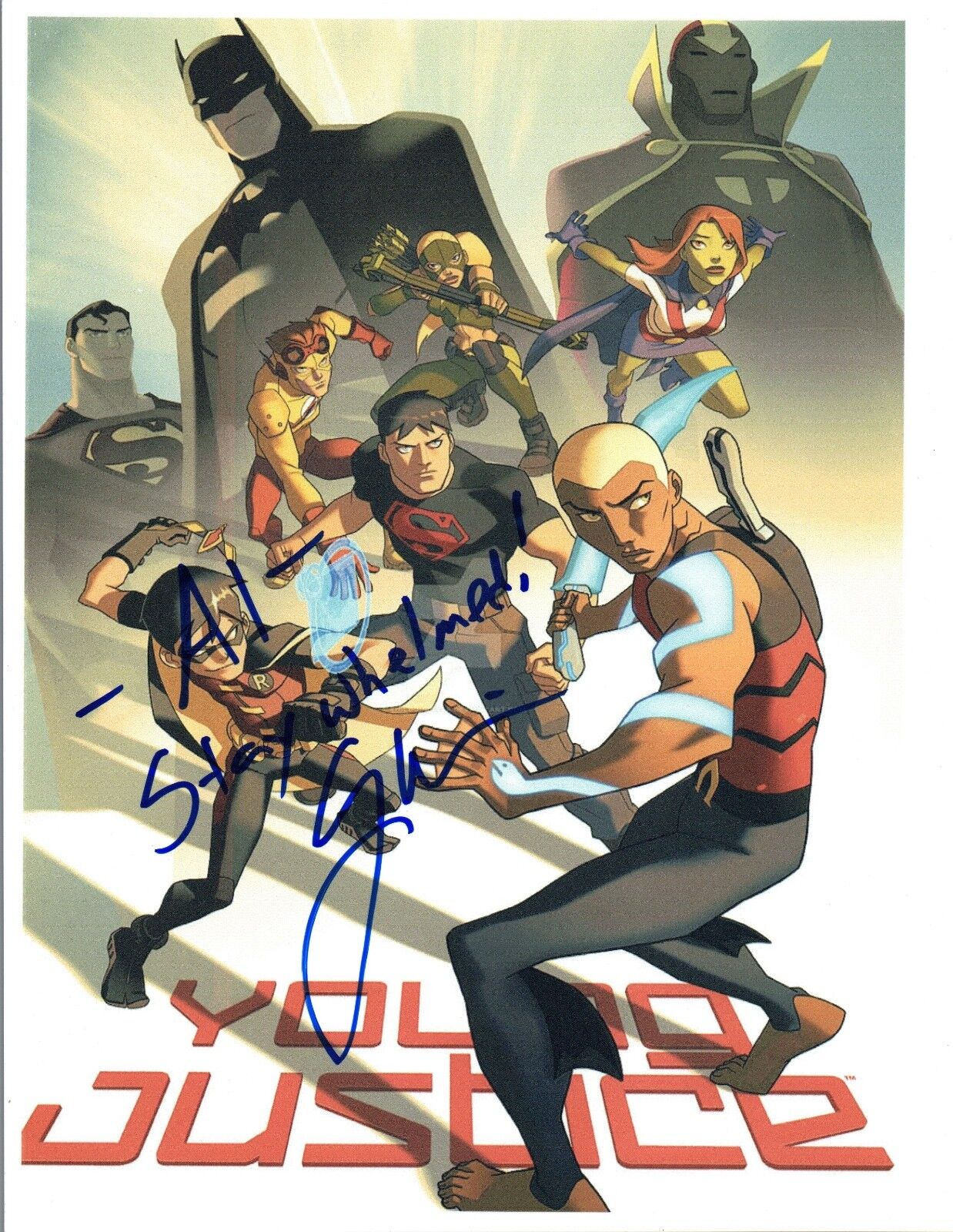 Zeb Wells Signed Autographed Photo Poster painting Comic Book Writer YOUNG JUSTICE COA VD