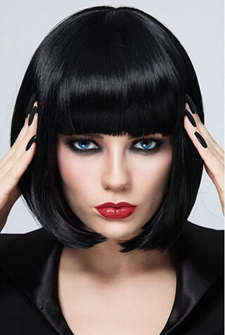 Short Bob Wigs for Women-elleschic