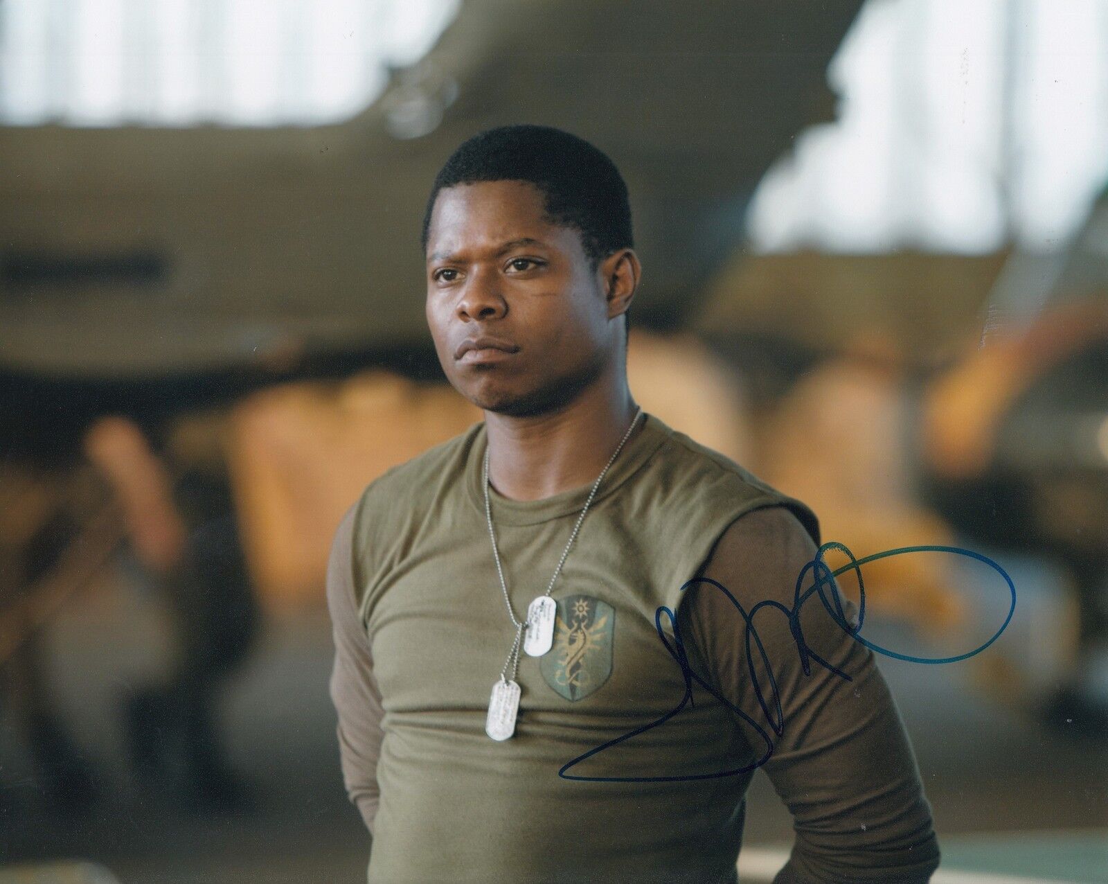 JASON MITCHELL signed (KONG SKULL ISLAND) MILLS 8X10 Photo Poster painting W/COA