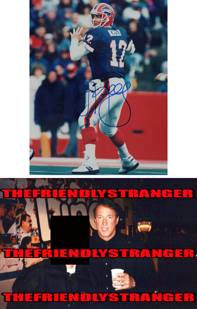 JIM KELLY signed Autographed BUFFALO BILLS