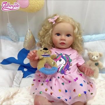 [U.S. Only] Babeside Quiet Reborn Baby Daisy 20'' Toddler Girl with Heartbeat Coos and Breath