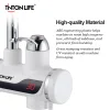 TINTON LIFE Instant Tankless Electric Hot Water Heater Faucet Kitchen Instant Heating Tap Water Heater with LED EU Plug