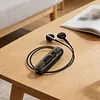 BT 5.4 Lapel-Clip Neckband Earbuds Rechargeable Sound Amplifiers Headphones Lightweigth Hearing Aids Earphones for Sport/Cycling/Travel/Live Streaming/Sleep