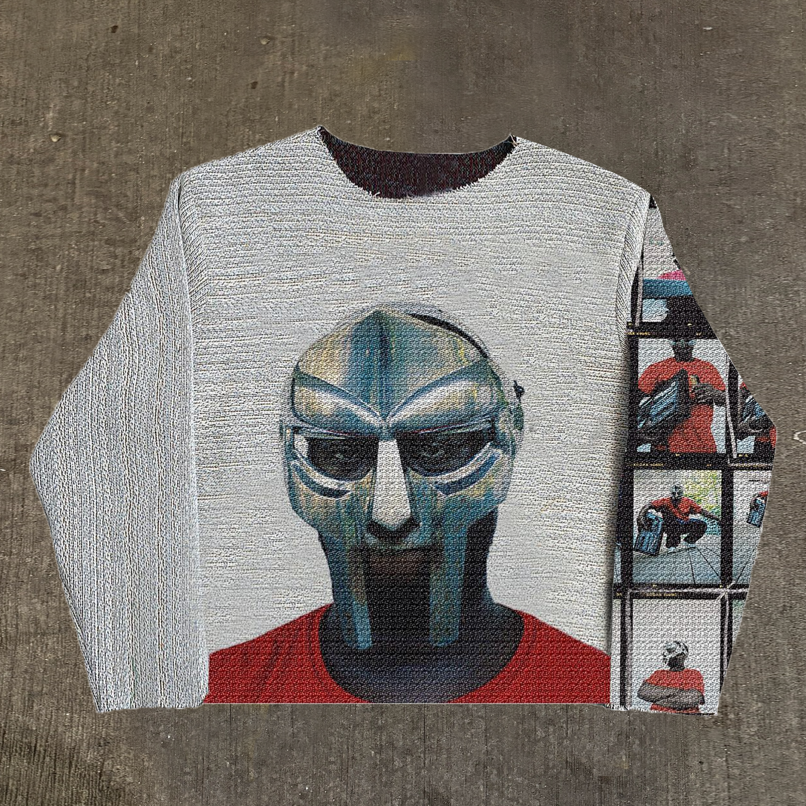 Vintage Crew Neck Tapestry Sweatshirt