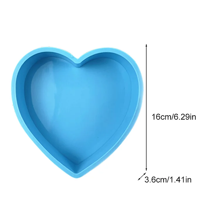 Heart Photo Frame Resin Mold With LED Epoxy Molds Casting DIY