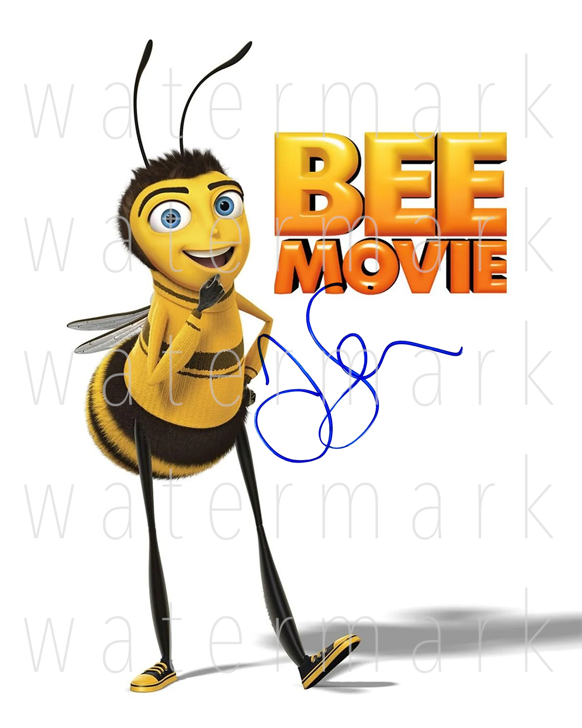 The Bee movie Jerry Seinfeld signed 8X10 Photo Poster painting picture poster autograph RP