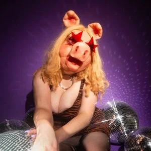 300px x 300px - Disco Miss Piggy NSFW Print, BBW, hot, fat, bitch, erotic, fetish, bondage,  bdsm, sexy, porn, thick,