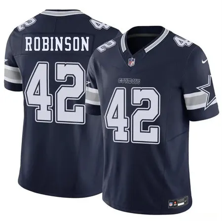 Men's Dallas Cowboys #42 Curtis Robinson Navy 2026 NFL Draft Vapor F.U.S.E. Limited Jersey