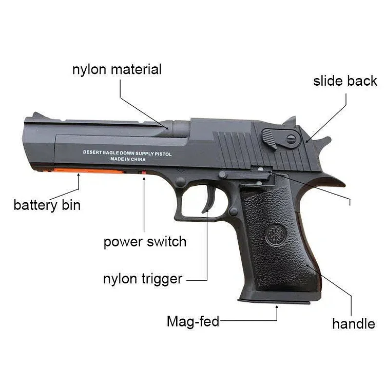 Desert Eagle RX Gel Pistol – 25m Semi-Auto Precision Shooter