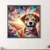 Diamond Painting-DIY Full Round Drill Naughty Dog