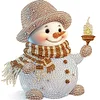 Diamond Painting-DIY Crystal Rhinestone Snowman