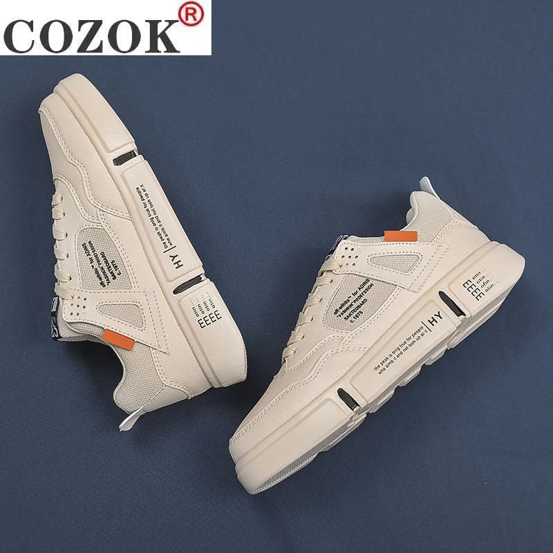 Platform Sneakers for Men Breathable Casual Walking Sports Running Shoes Ourdoor Travel Fitness Sneakers