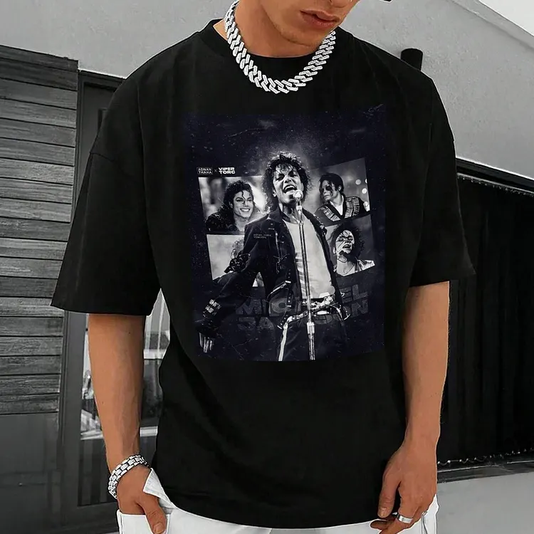 Michael Jackson Printed Men's T-shirt