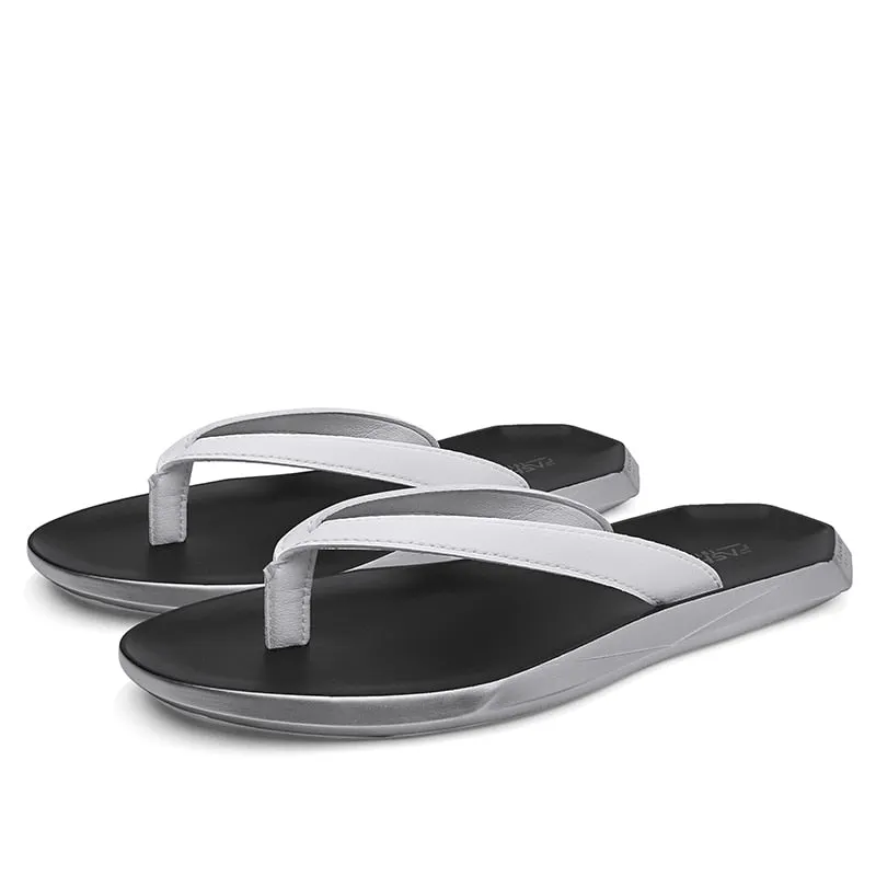 2020 Hot Male Slides New Arrival Beach Slipper Thick-Soled Flip Flops Men Brand Indoor&Outdoor Male Slippers Summer Slippers