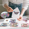 6PCS DIY Diamond Art Greeting Cards Congratulations Cards & Gifts (Mouse)