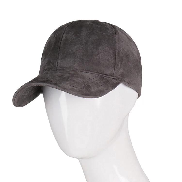 Brand snapback Baseball Cap Women Gorra cap Street Hip Hop Caps Suede Hats for Ladies Black Grey Baseball cap 2023 new