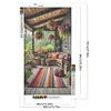 (40*70cm)Porch - Full Round Drill Diamond Painting