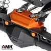 AMK CNC Aluminum Link Riser for 1/10 RC Crawler Axial Capra 1.9 Unlimited Trail Buggy Currie F9 SuperShafty CP44 Portal Axle Upgrade (Orange Link Riser)