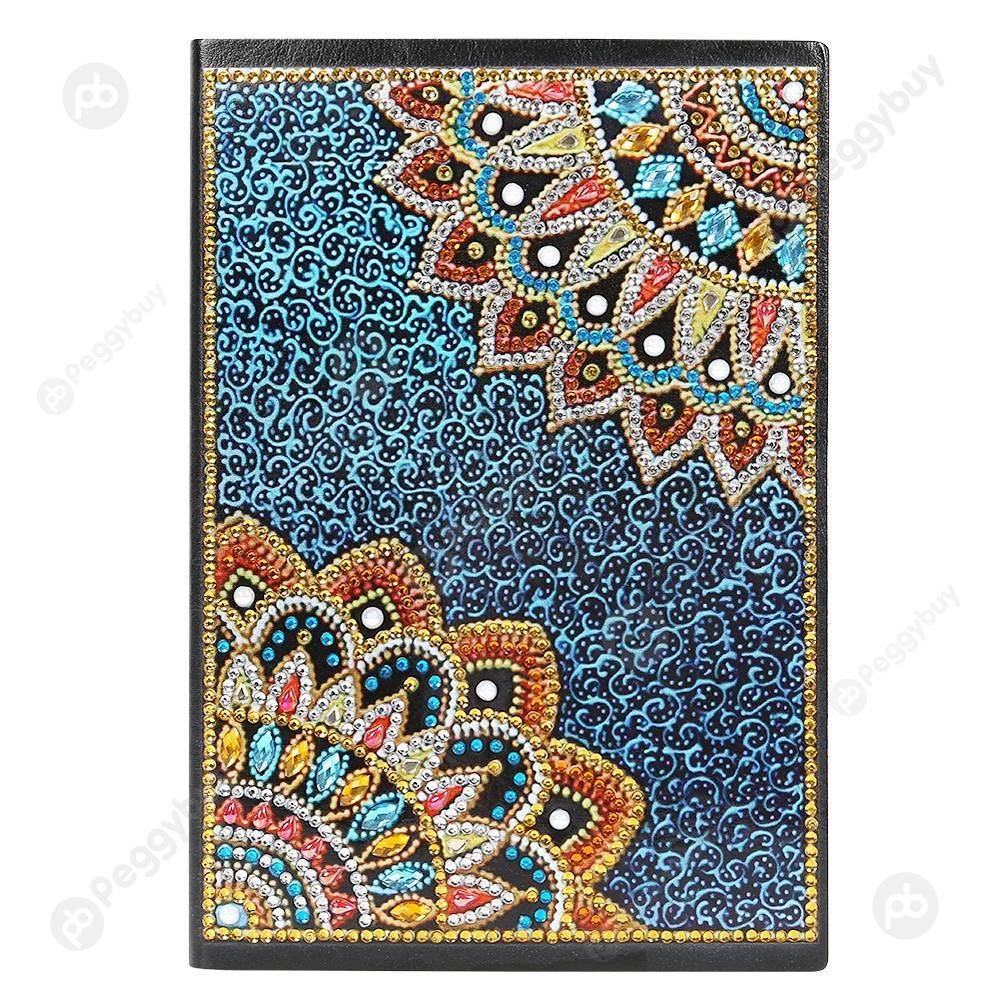 

Mandala-DIY Creative Diamond 60 Pages A5 Notebook, 501 Original