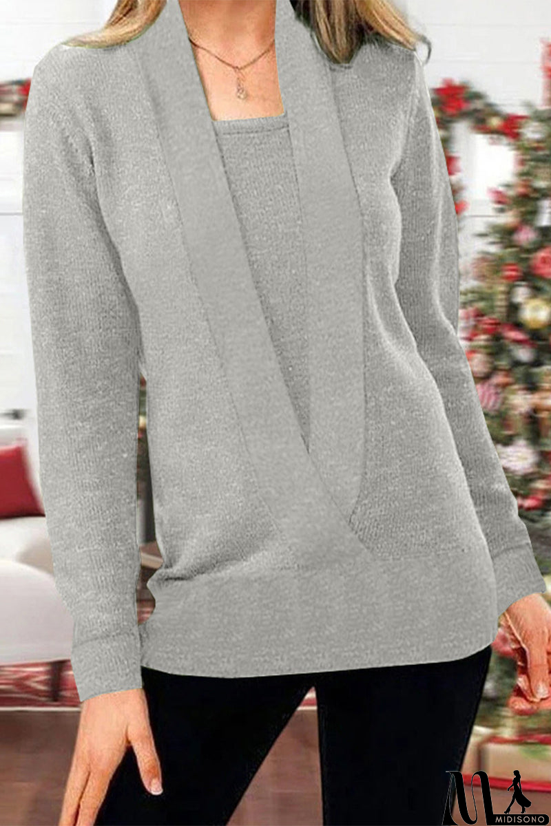 MidiSono - Classic and Comfortable winter Top