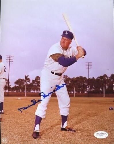 Duke Snider Signed Jsa Certed 8x10 Photo Poster painting Autograph Authentic