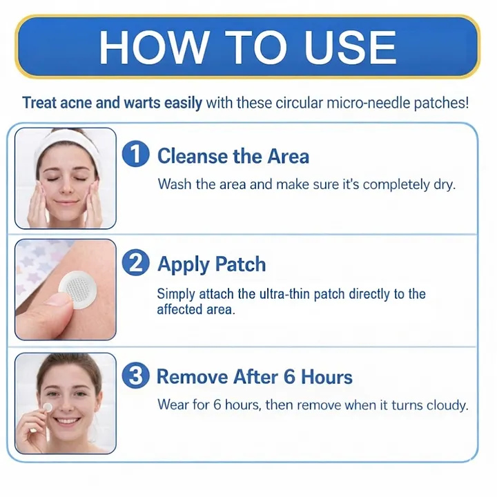 OWIWELL® 2-in-1 Microneedle & Hydrocolloid Patch