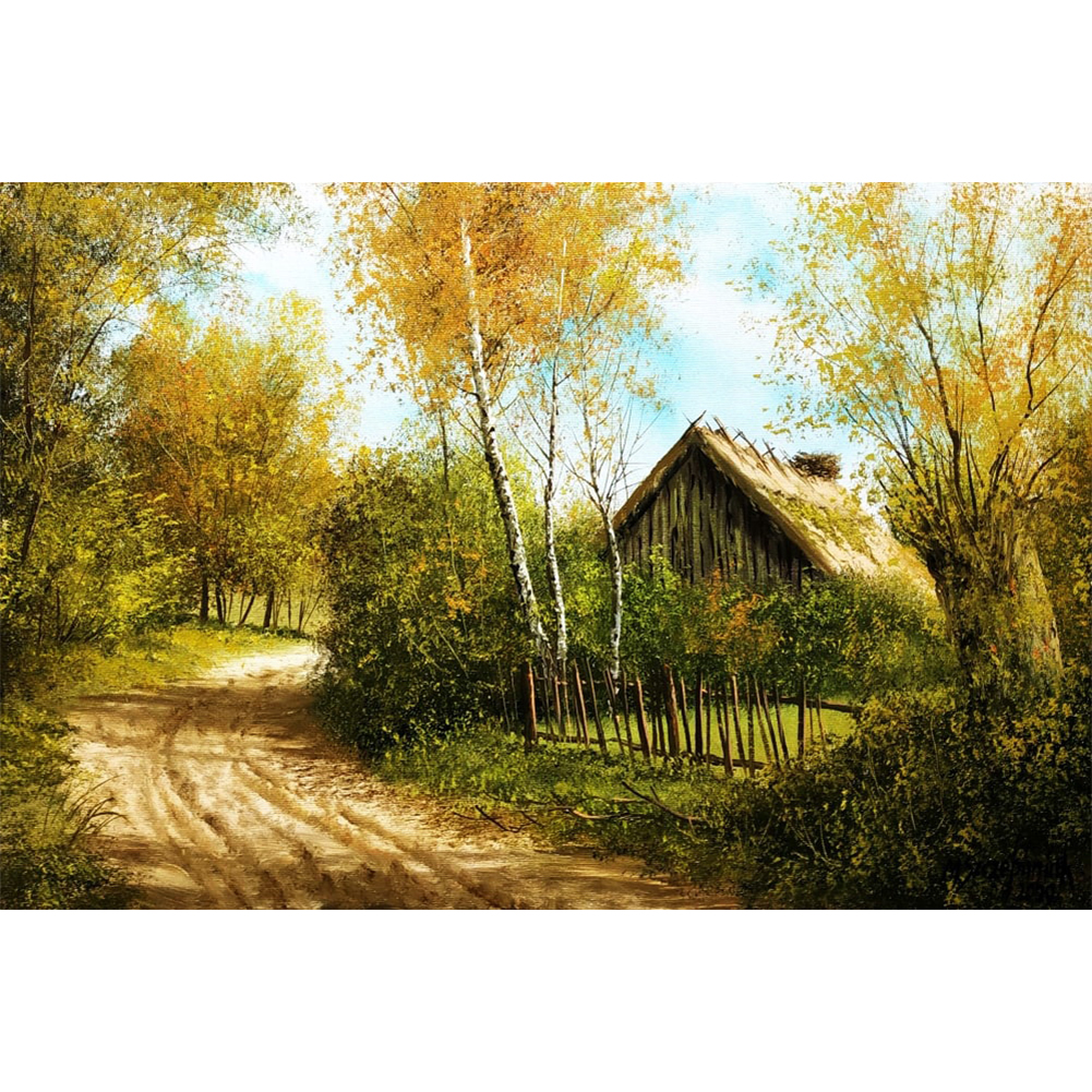 

Autumn Landscape - Round Drill Diamond Painting - 60*40CM (Big Size), 501 Original