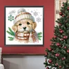 Diamond Painting-DIY Crystal Rhinestone Christmas Dog