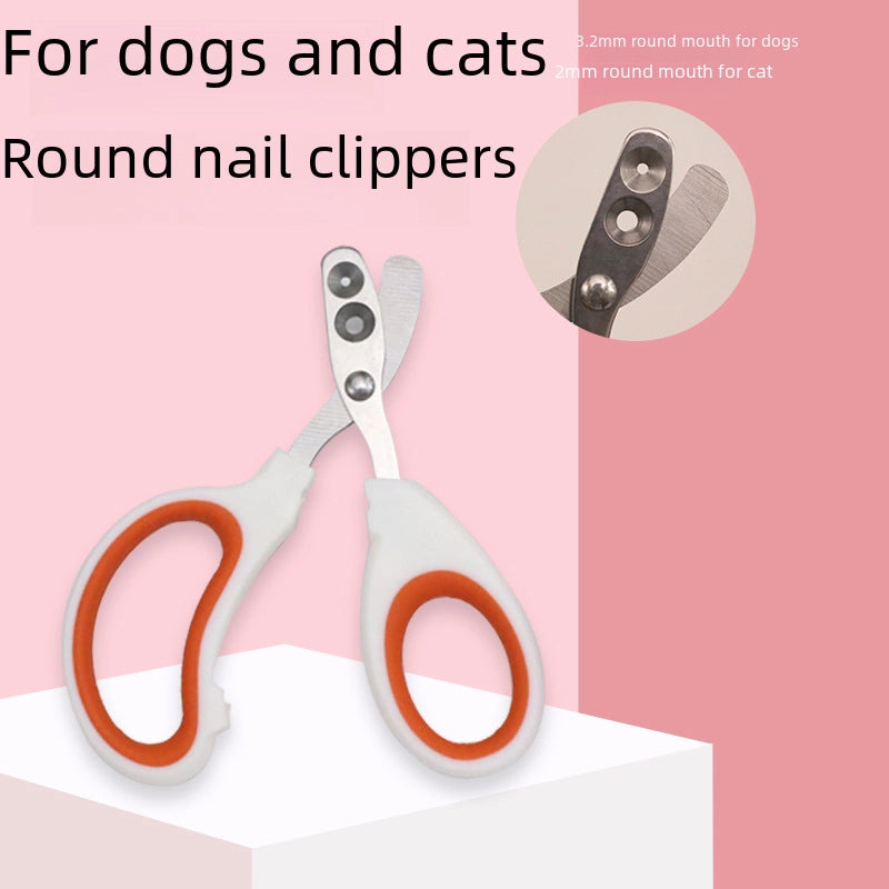 Pet Nail Clippers Scissors For Dogs Cats Professional Grooming Tool Safety Guard Comfort Grip Handle