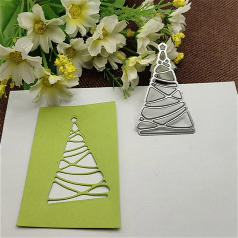 Star christmas tree Metal Cutting Dies Stencils For Card Making Decorative Embossing Suit Paper Cards Stamp
