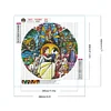 Diamond Painting-DIY Full Round Drill Snow White(35x35cm)