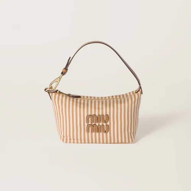 Miu Miu Small pouch of jacquard fabric