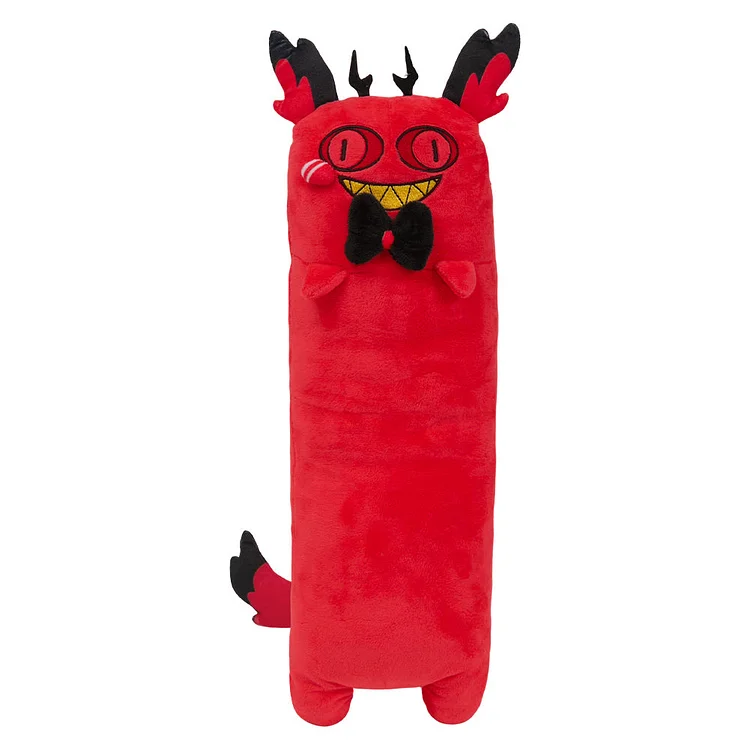 Hazbin Hotel (2024) Alastor 50CM Long Body Pillow Cosplay Plush Toys Cartoon Soft Stuffed Dolls Mascot Birthday Xmas Gift