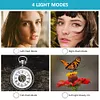 Outdoor Macro LED Ring Flash Set with LCD Display, Power Control, Adapter Rings and Flash Diffuser, Universal for Canon, Nikon, Panasonic DSLR Cameras Universal Flash