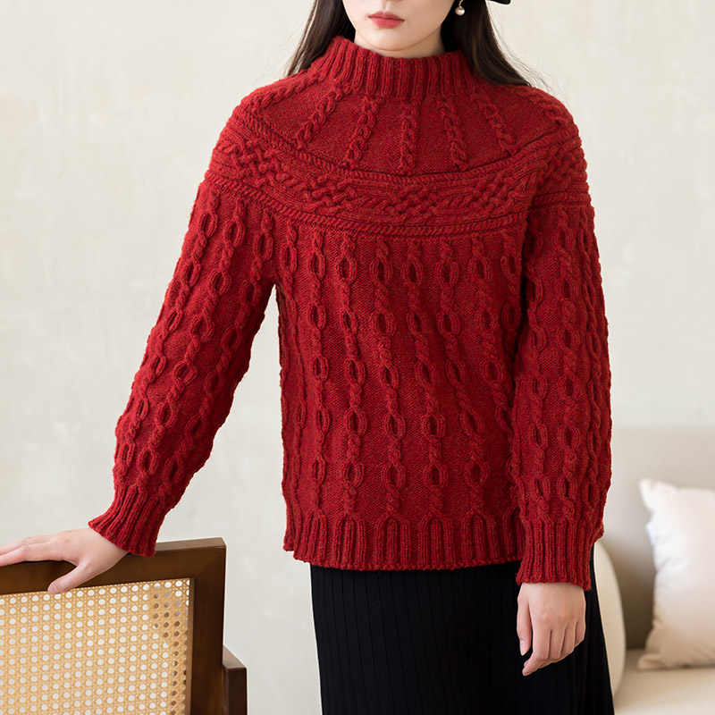 Susan's Cozy Craft DIY Knitting Kit - Sweater Yarn Bundle