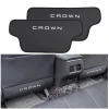 适用丰田23款皇冠后排座椅防踢垫 CROWN Corssover座椅椅背防护垫