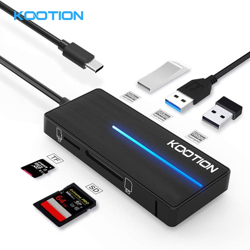 KOOTION 5-in-1 USB C Hub